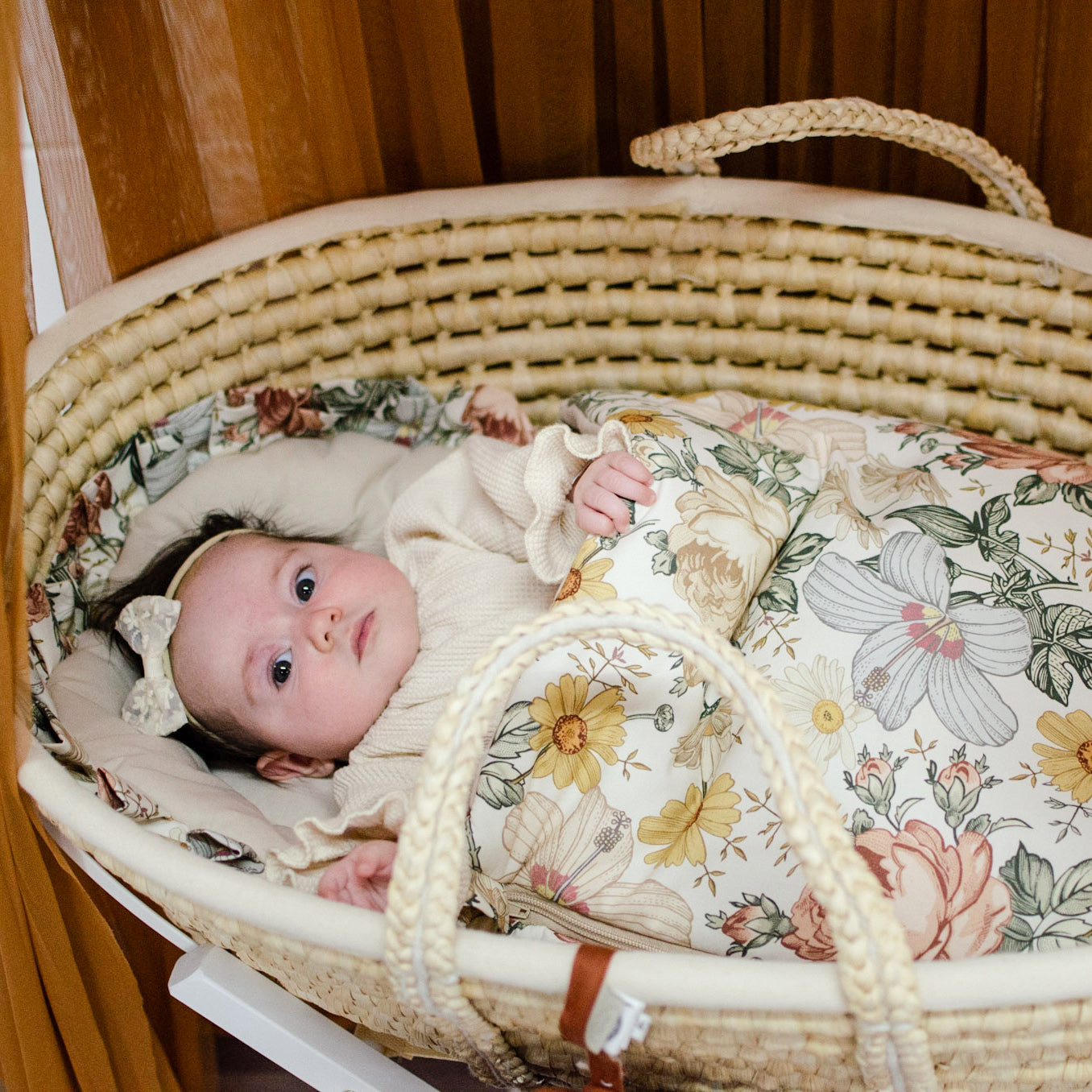 Babyschlafsack Muster DREAMY | TOG 2.5 | Vintage Flowers - District for Kids