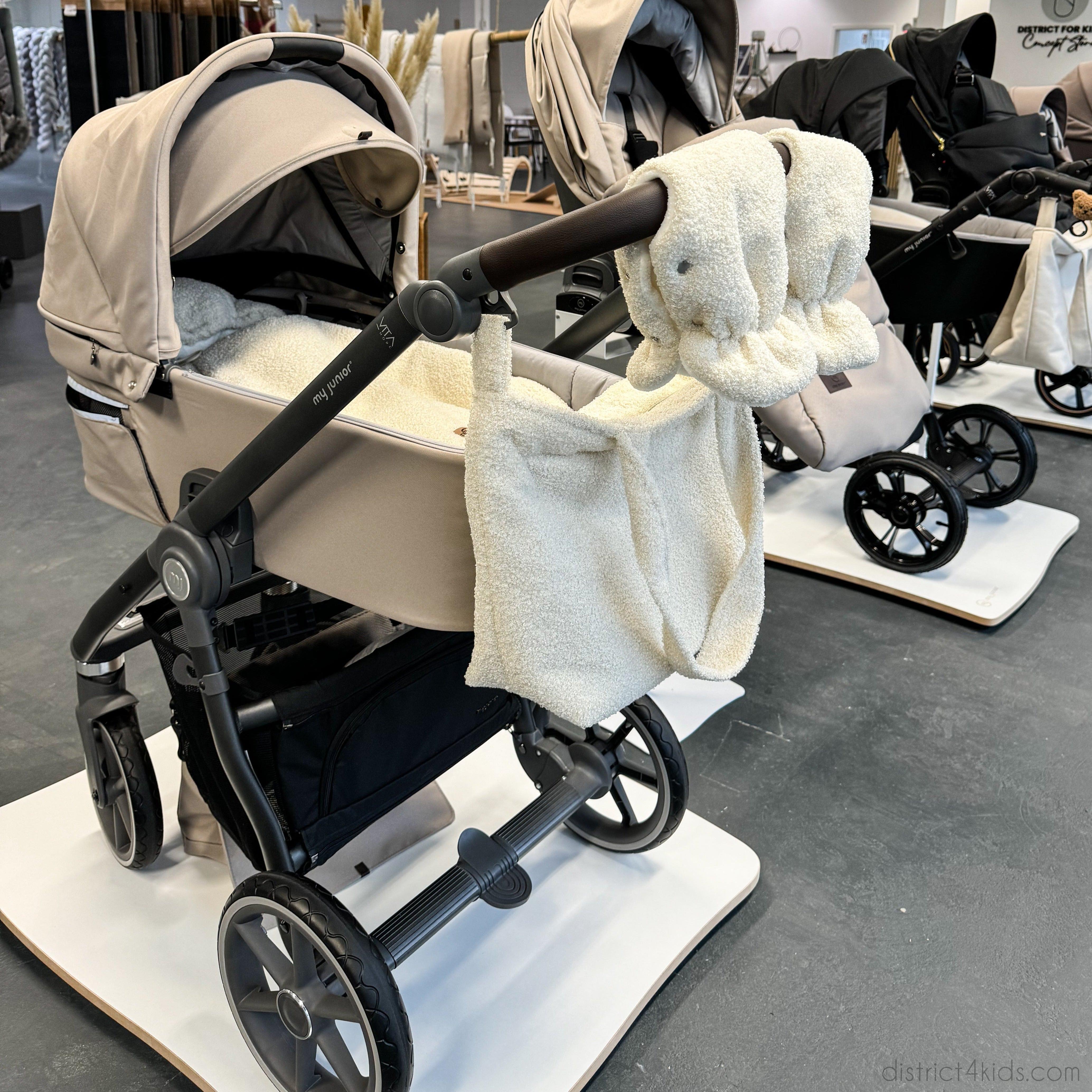 Handschuhe Boucle Teddystoff Kinderwagen-Handschuhe-District for Kids-Creme-District for Kids