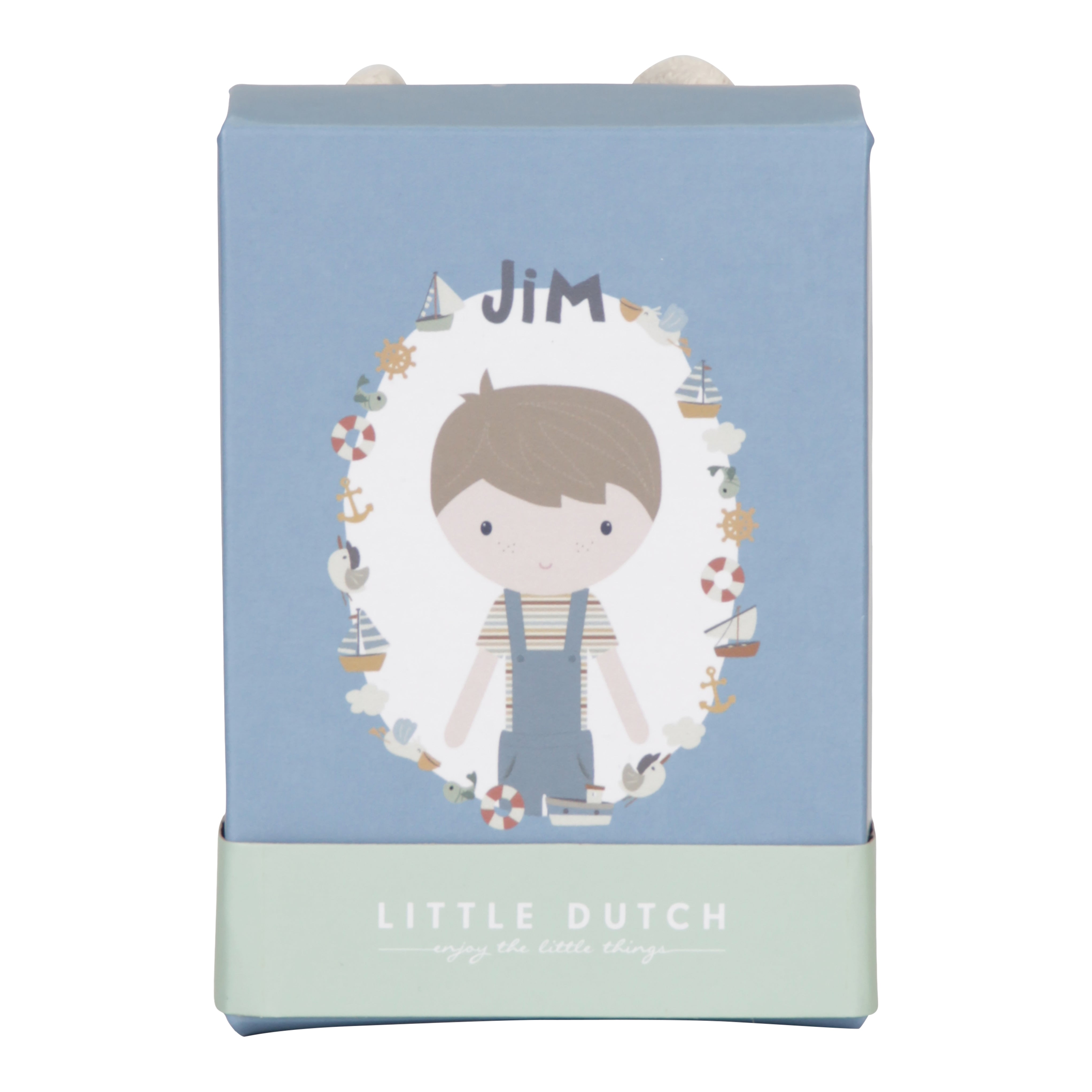 Kuschelpuppe Jim 10 cm | Little Dutch-District for Kids-District for Kids